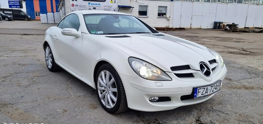 Mercedes-Benz SLK cena 44900 przebieg: 188000, rok produkcji 2007 z Żary małe 172